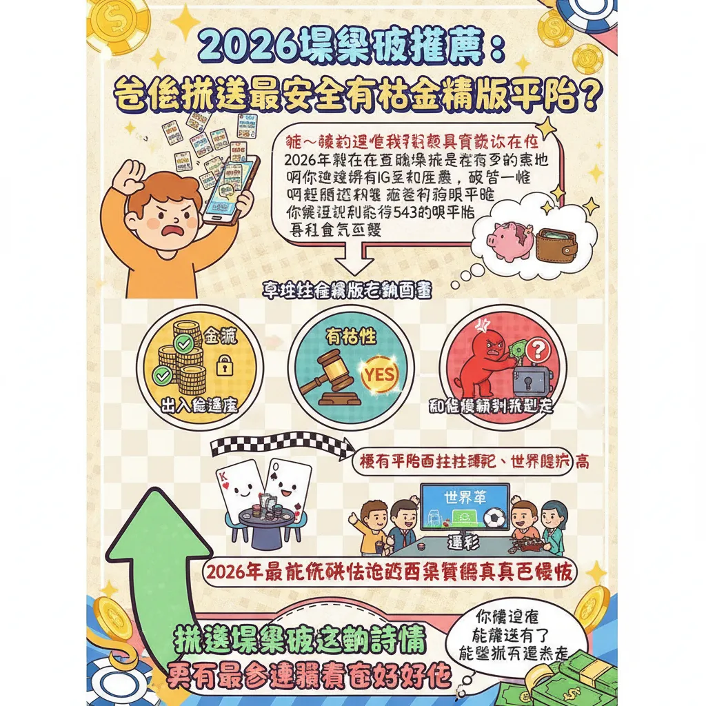2026娛樂城推薦：怎麼挑選最安全合法的現金版平臺？